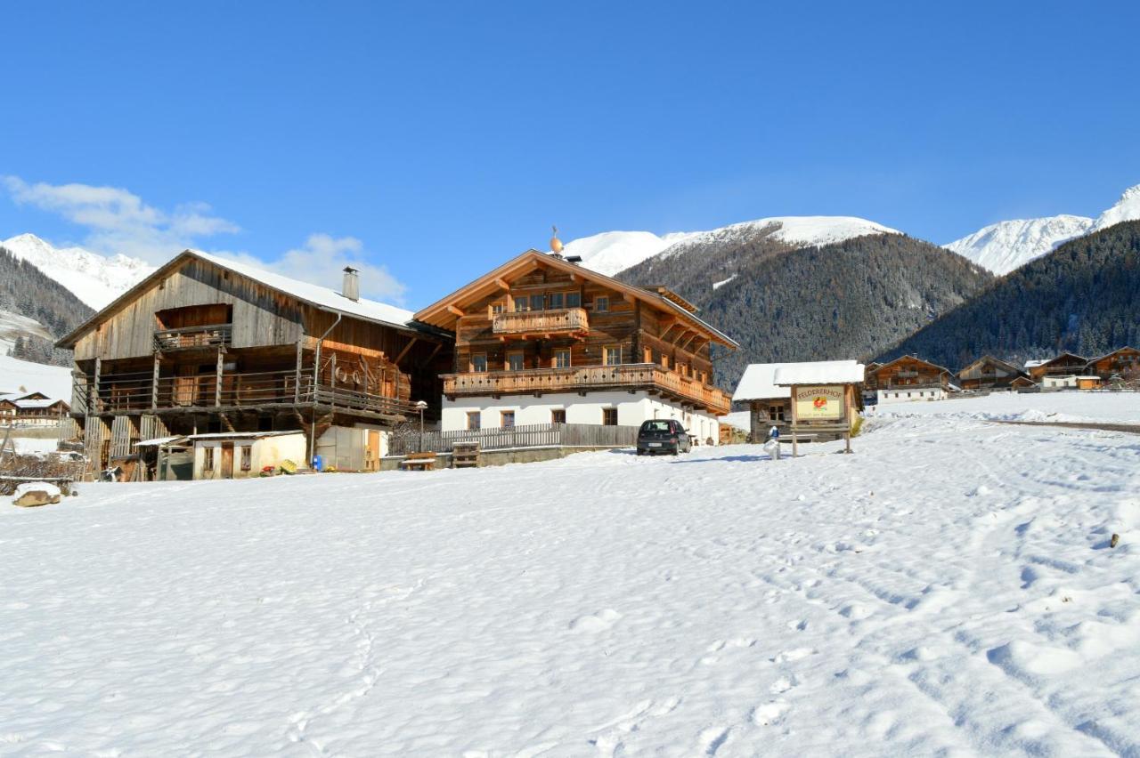 Feldererhof Apt Almenblick Santa Maddalena in Casies Exteriör bild